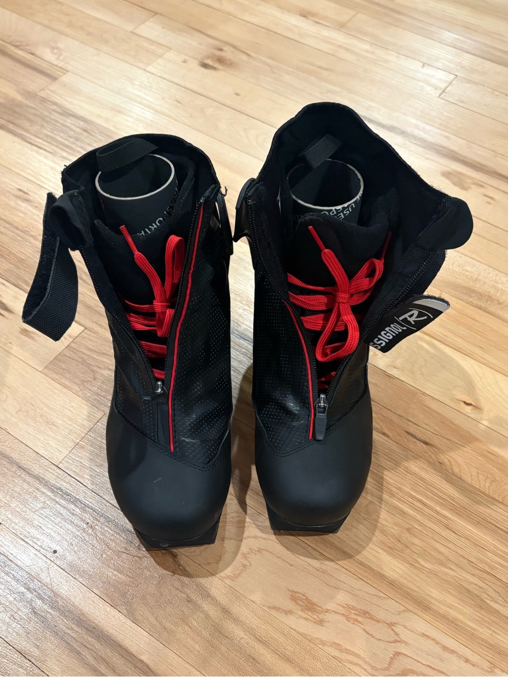 Rossignol X-6 SC Combi Cross Country Ski Boots Size 38 EU NNN Turnamic Mint